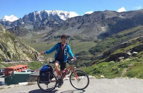 Rutigliano, l'avventura del 20enne Giuseppe: in bici per 800 km sulla via Francigena